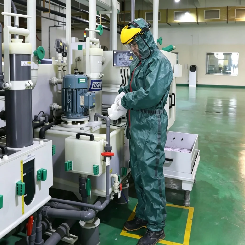 acid mist waste gas treatment