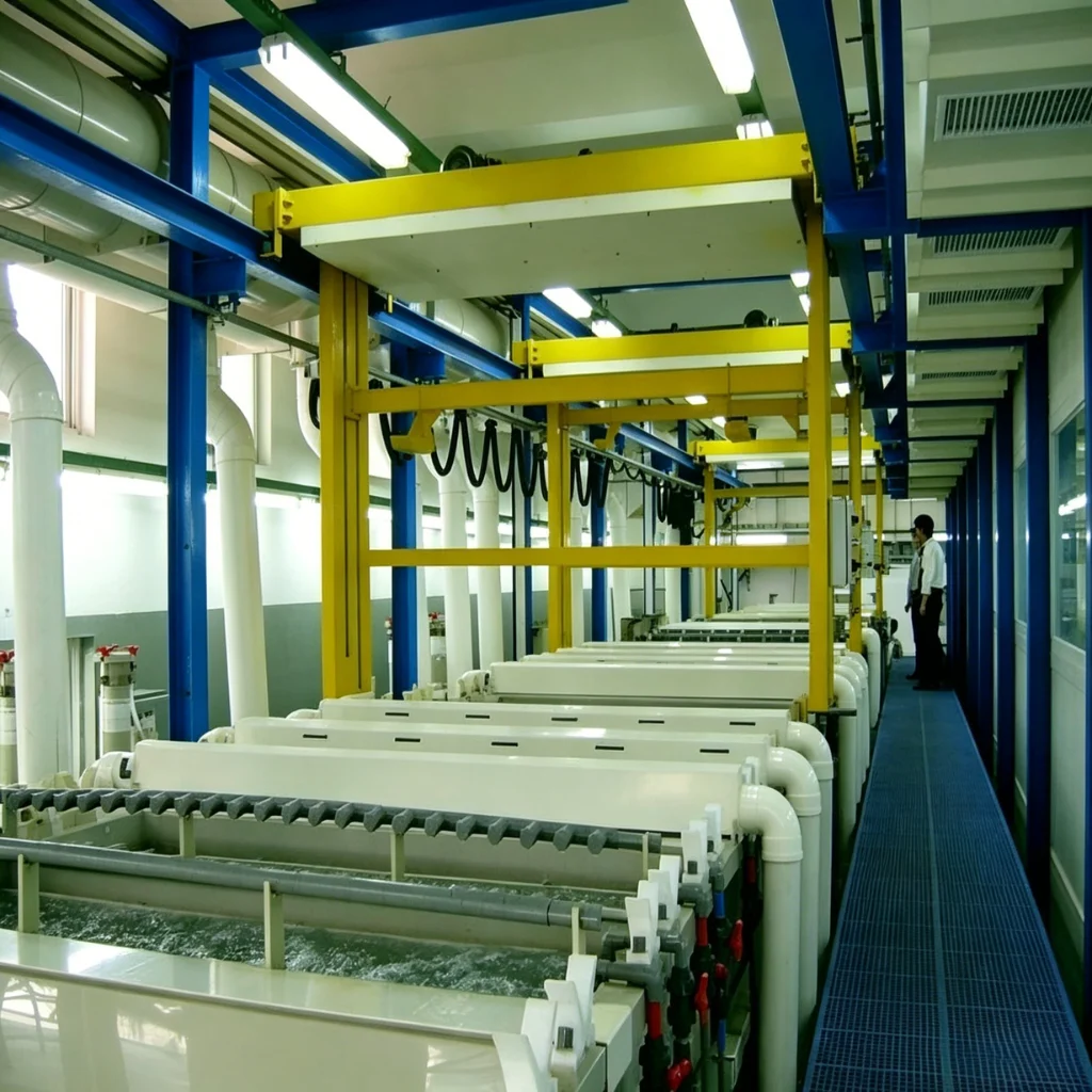 electroplating waste gas treatment