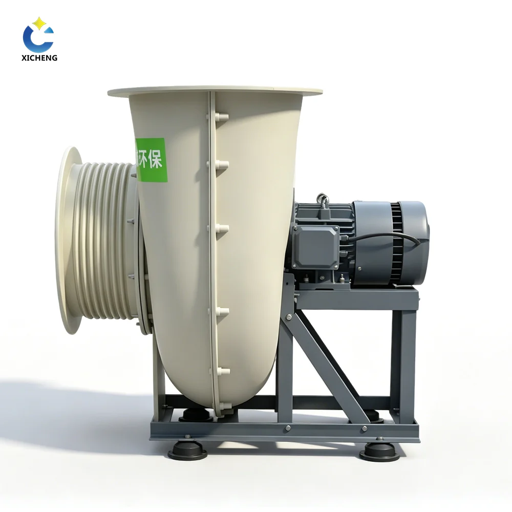 CE and ISO certificates for XICHENG industrial chemical exhaust Blowers PP