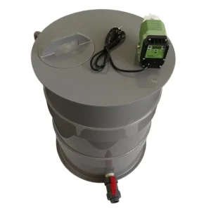 Chemical dosing tank