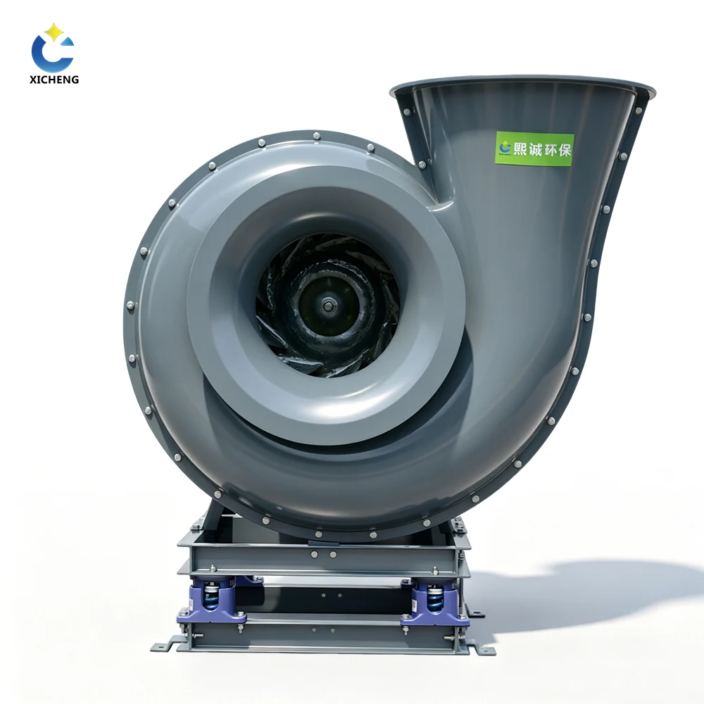 FRP Centrifugal Blower Built For High Temp Waste Gas Treatment