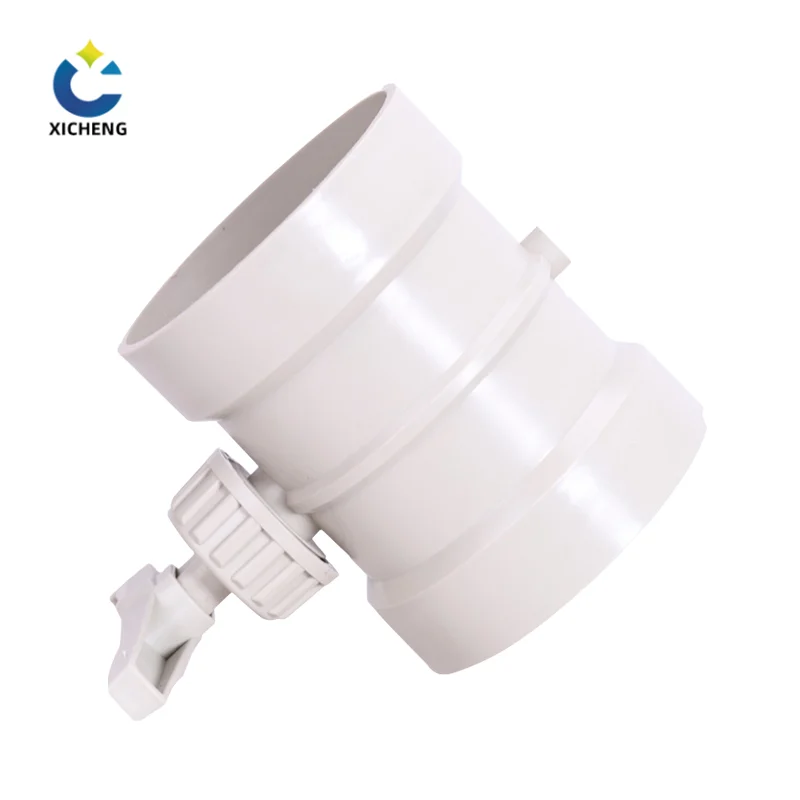 High temperature 200C flame retardant PPS plastic duct damper and UV resistant PVC valves