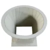 Square to Round Duct Transition | PP and PVC Shape-Change Connector - Image 3