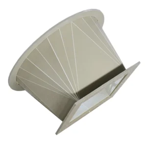 Square to Round Duct Transition