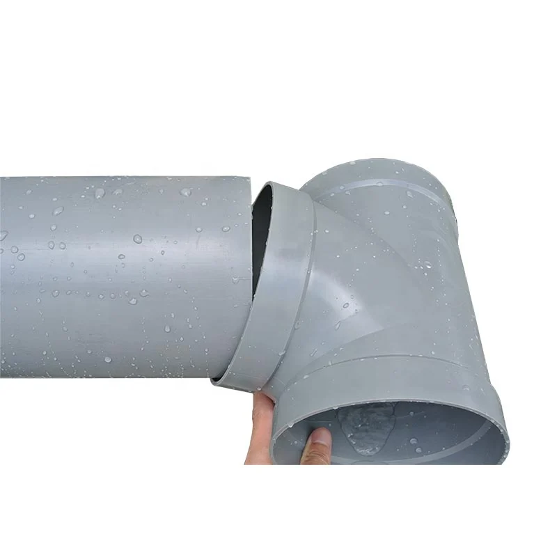 Equal Tee | Three-Way PP and PVC Duct Junction