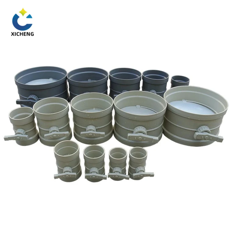 PP Duct Damper | Flame-retardant | Corrosion-resistant