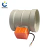 Large diameter DN50 to DN315 motorized plastic electric air valve for ductwork