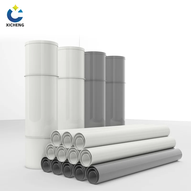 Plastic duct damper in an industrial ventilation network industrial ductwork with PP duct damper branch balance points
